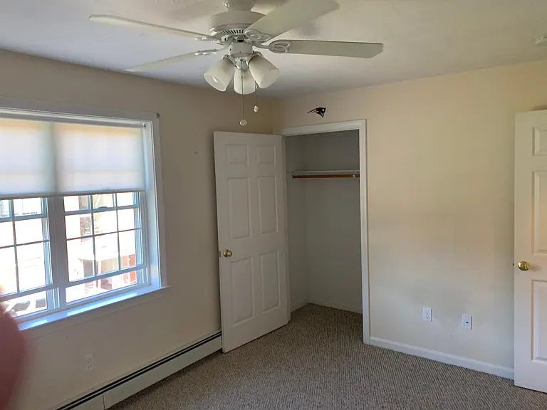 Large bedroom with full closet