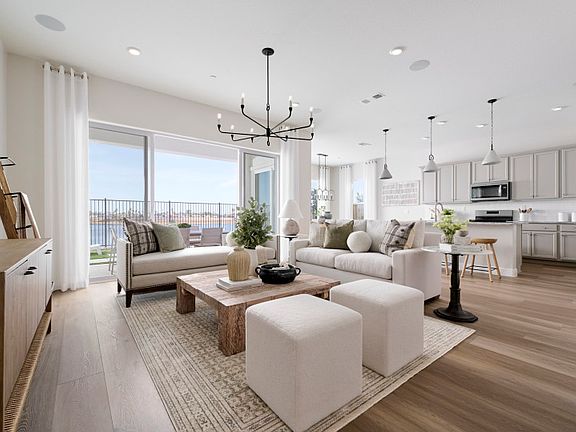 Open main living area - model representation