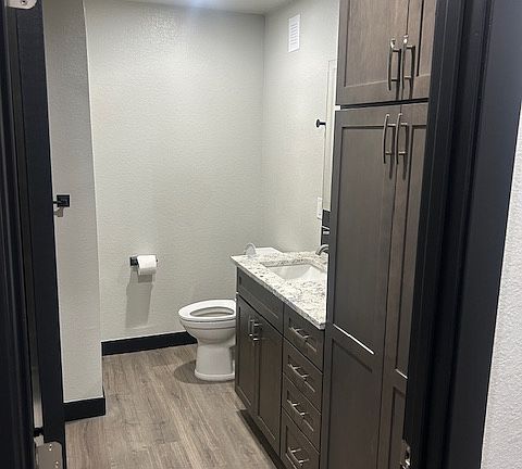 1st floor bathroom. Lots of Storage too!