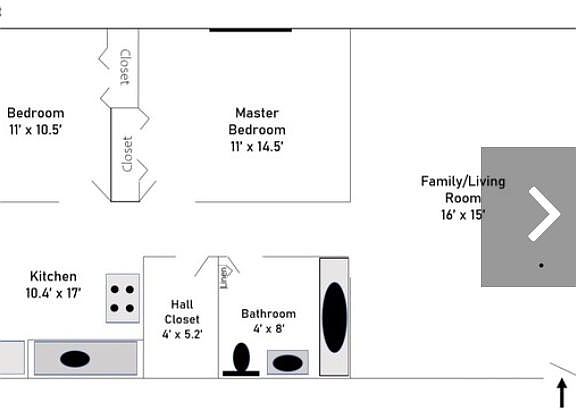 Apartment floor plan