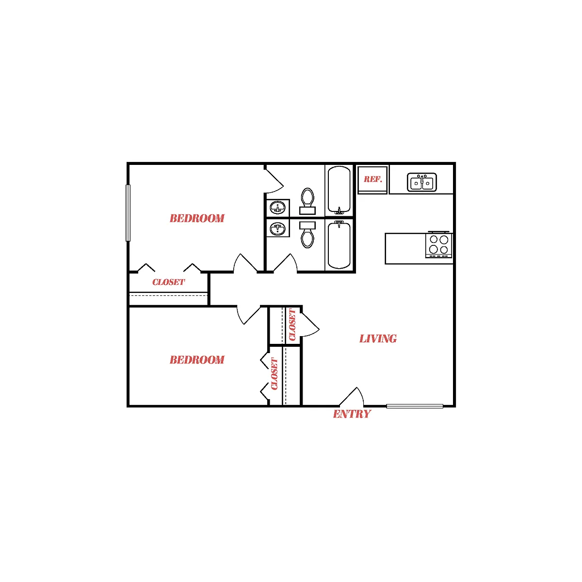Floor plan B2 Classic