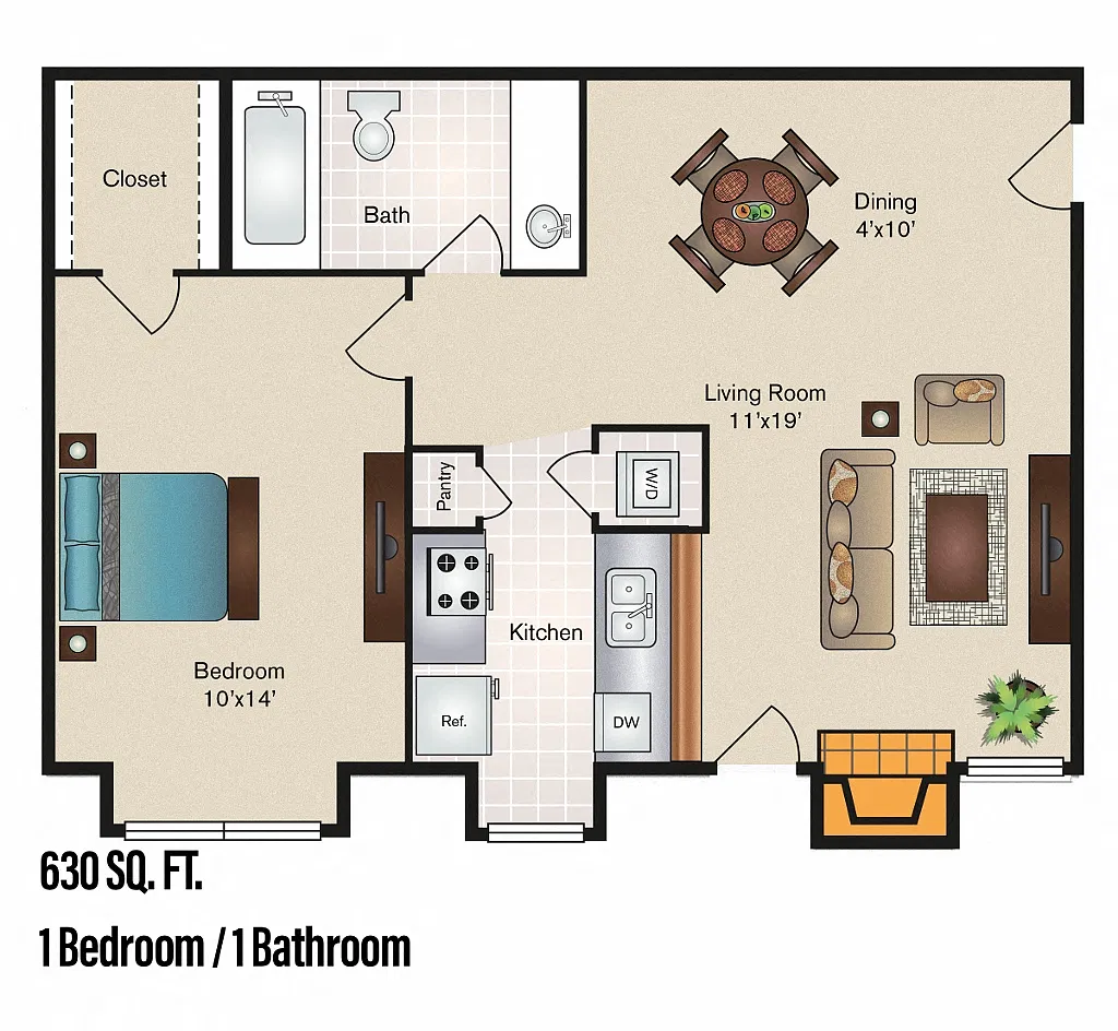 Floor plan Ashworth - A3