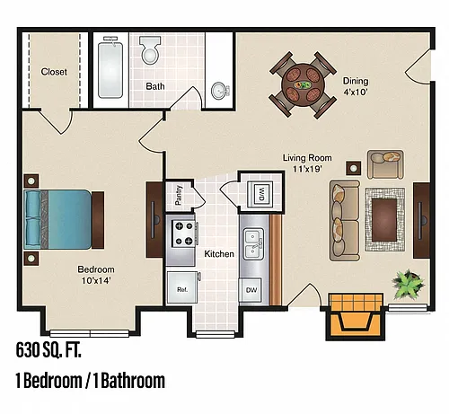 Floor plan Ashworth - A3
