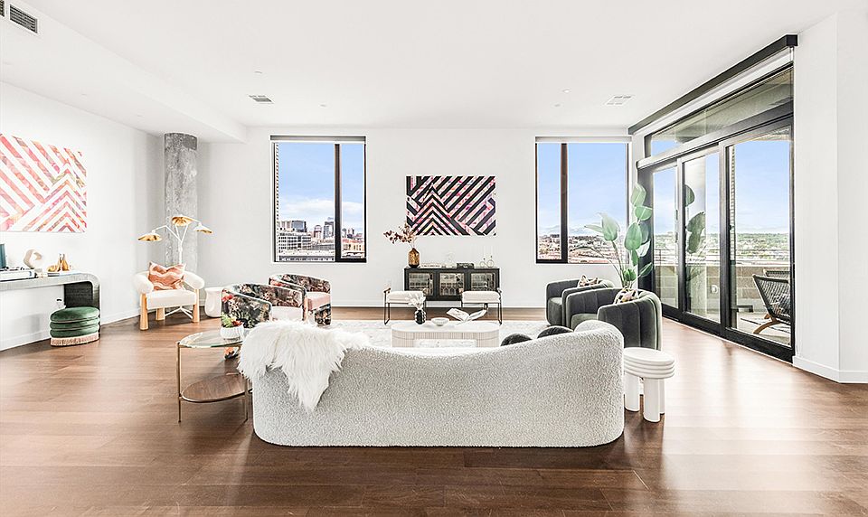 Penthouse living room