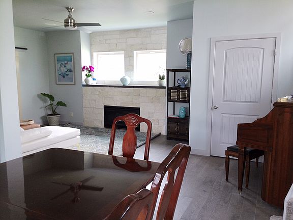 Entry Dining Room and Living Room