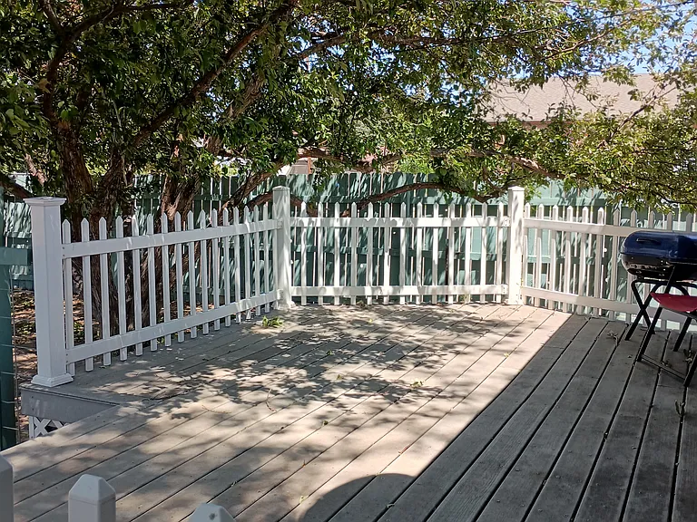 Back deck