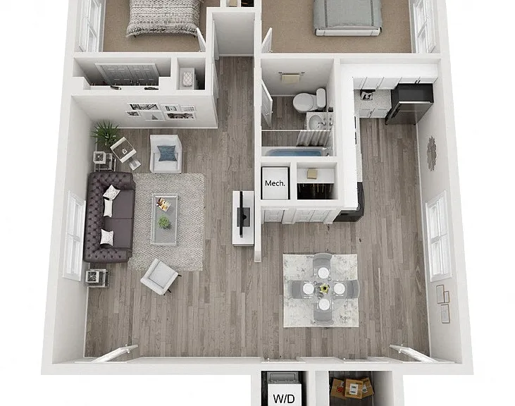 Georgian Oaks Apartments — Photo 37