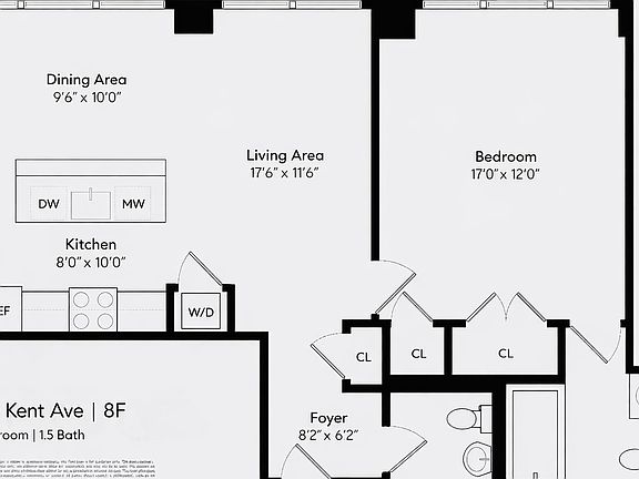 2nd image of 440 Kent Ave APT 8F