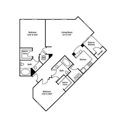 Floor plan B1