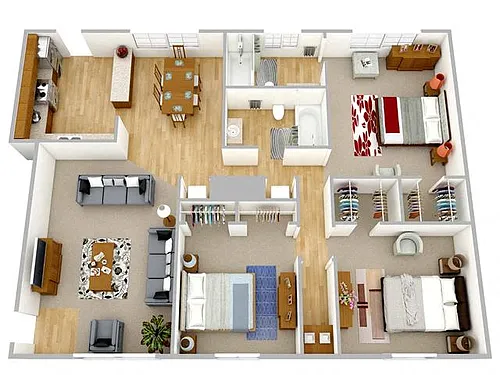 Floor plan La Vista