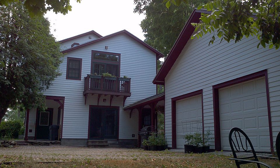 Driveway and Garage