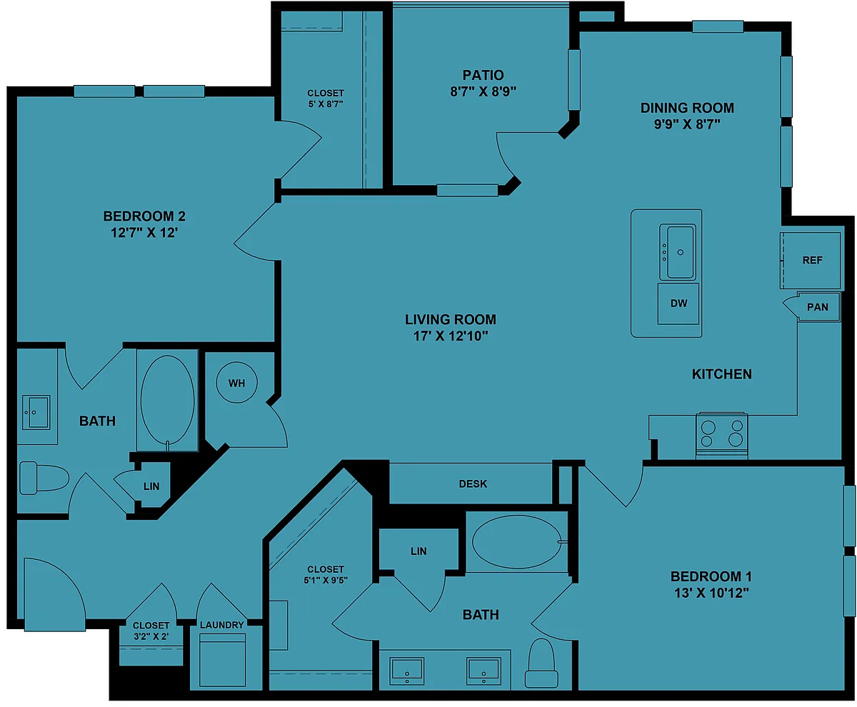 Floor plan B2