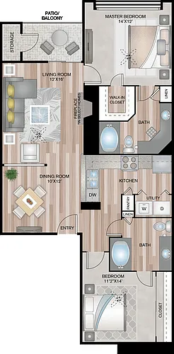 Floor plan Pebble Beach