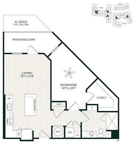 Floor plan A4