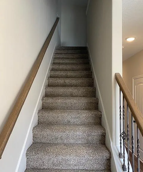 Stairs to 3 bedrooms