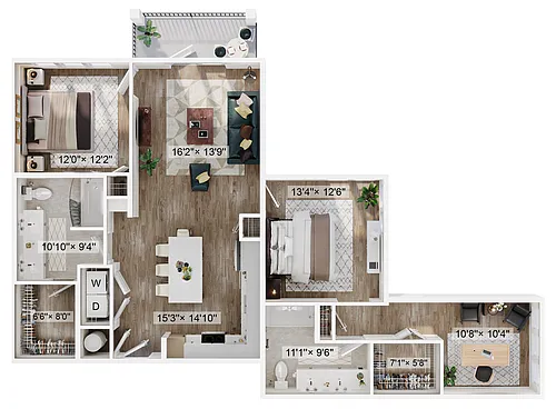 Floor plan 2E