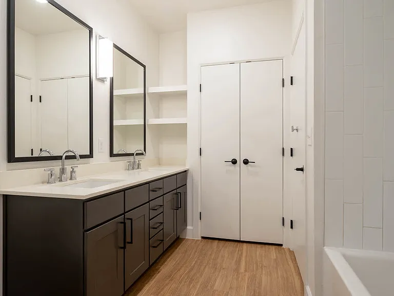 Bathroom with Double Vanity