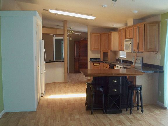 Kitchen from large family room
