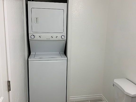 In unit washer and dryer