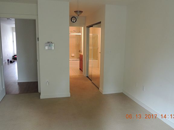 Master bedroom looking towards bathroom
