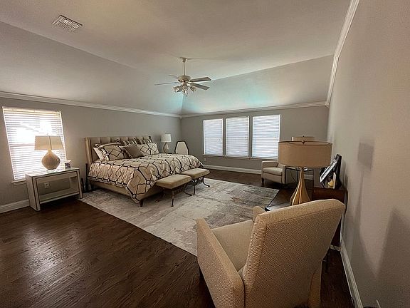 Oversized master bedroom