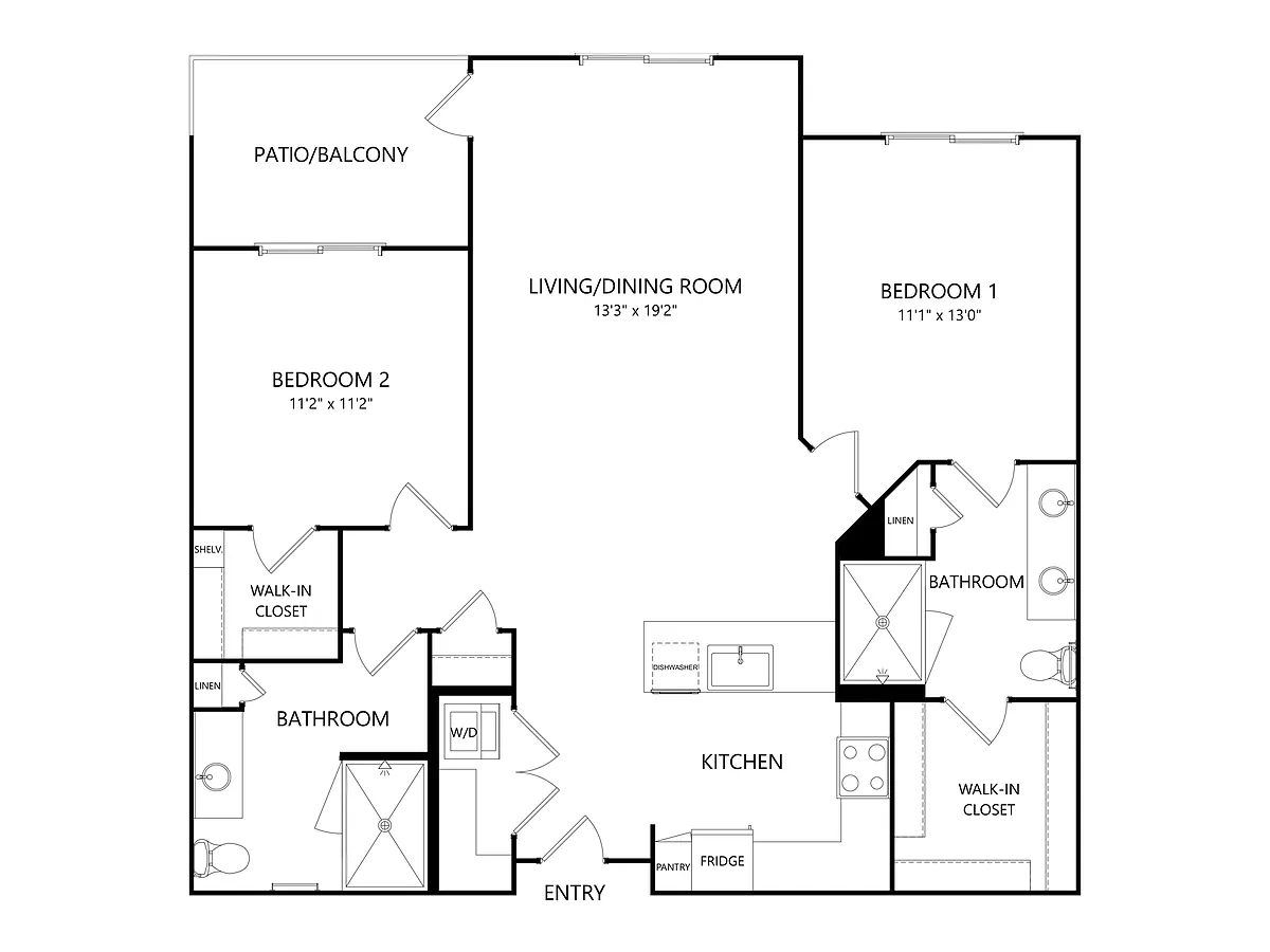 Floor plan B2