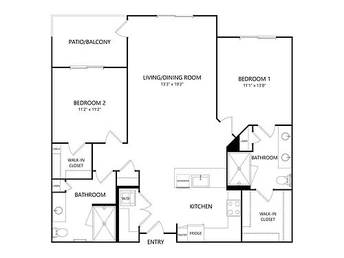 Floor plan B2