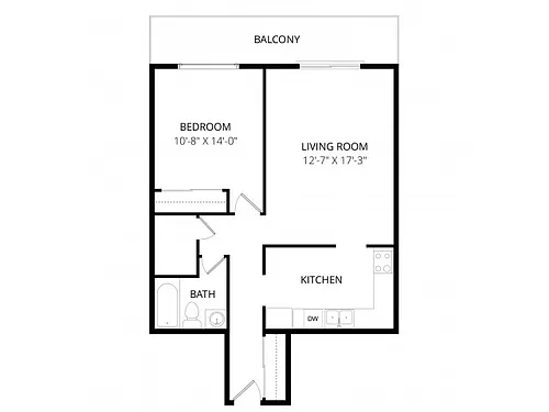 Floor plan The Prairie Lily