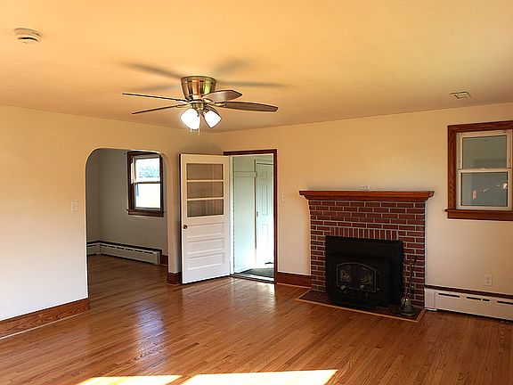 Living Room opens to Dining and Enclosed Porch