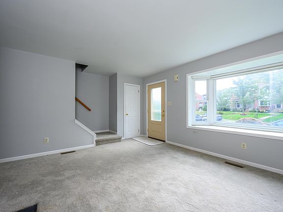 Entrance and living room