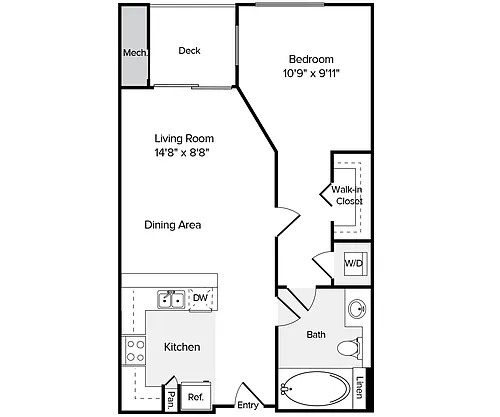 Floor plan 575
