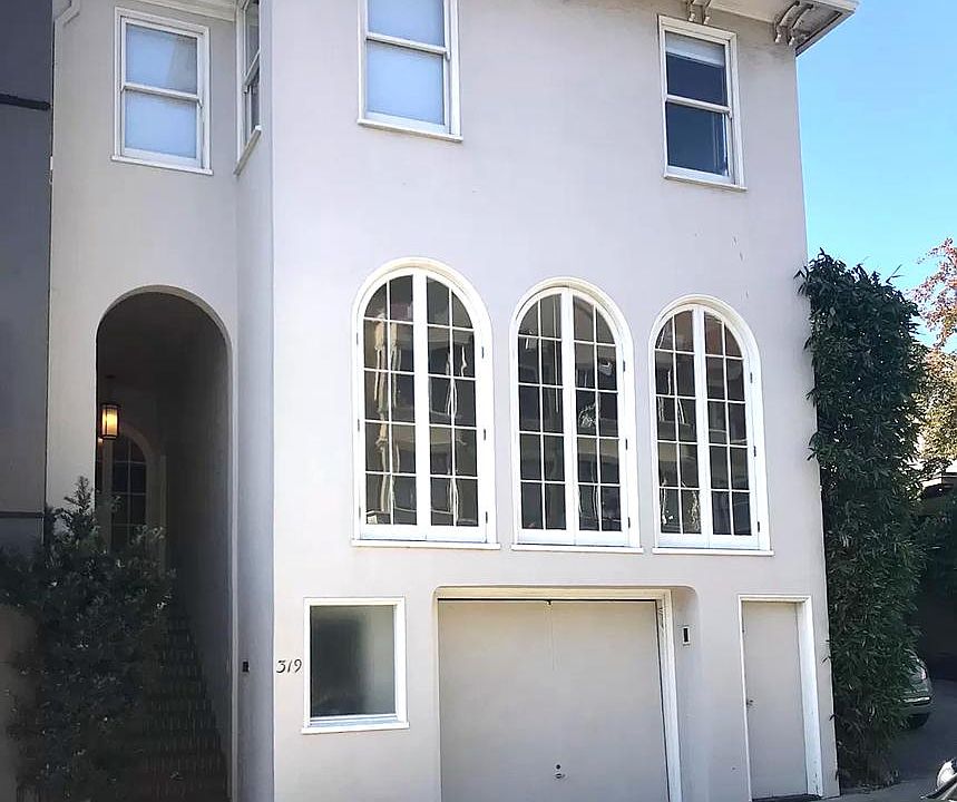 The remodeled residence is located in the exclusive Presidio Heights neighborhood...