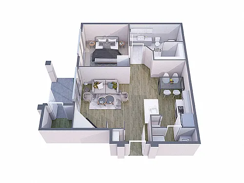 Floor plan A1 North