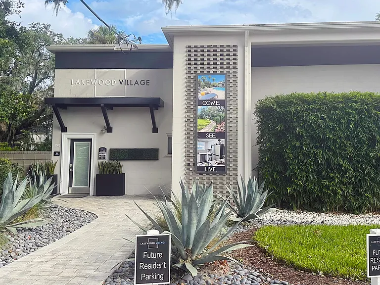 Stop by our inviting leasing center for complimentary coffee and a warm welcome to share all that Lakewood Village has to offer.