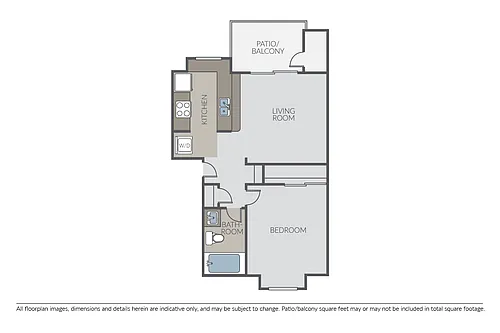 Floor plan Plan 1A