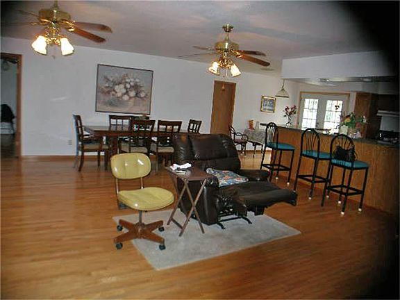 Spacious open floor plan