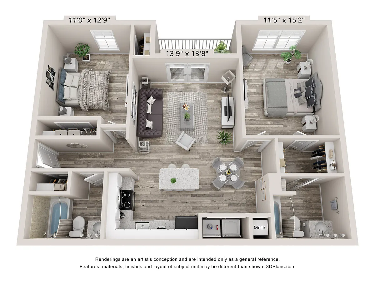 Floor plan B1 Standard