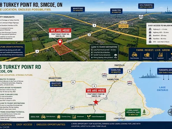 1938 Turkey Point Rd, Norfolk County, ON N3Y 4J9