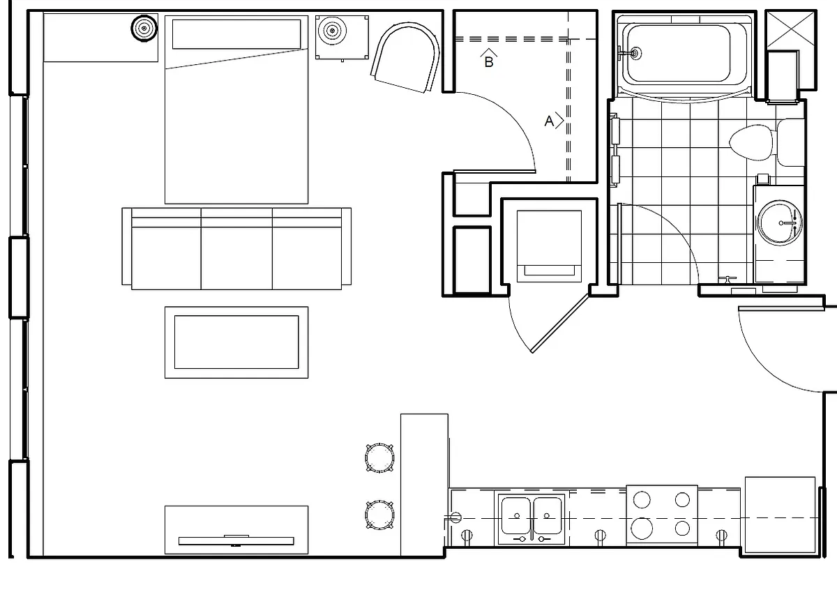 Floor plan A