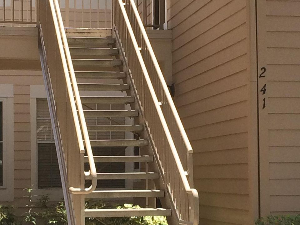 condo is downstairs