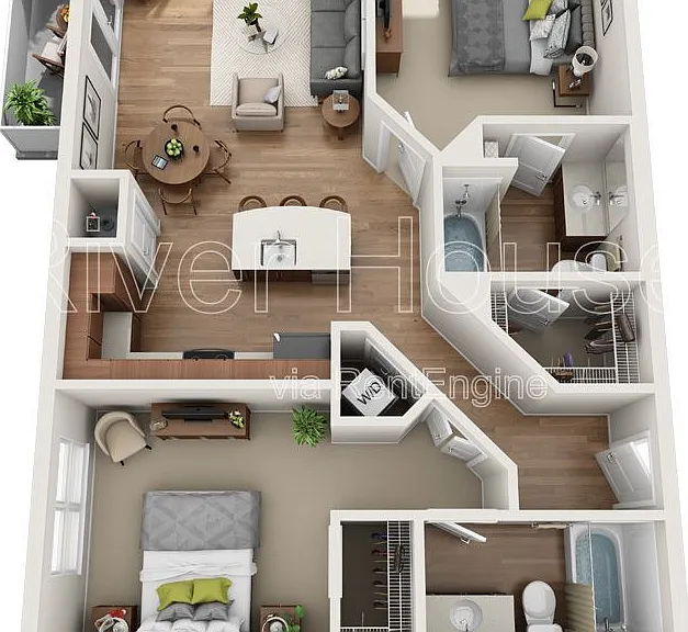 River House Apartments — Photo 31