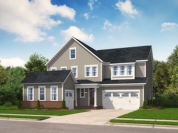 Elevation 3 of the Somerville a multigenerational home design by Brookfield Residential at Waterford