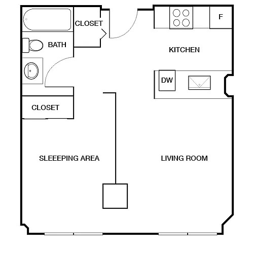 Floor plan The Stout
