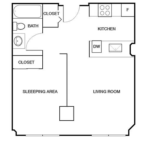 Floor plan The Stout
