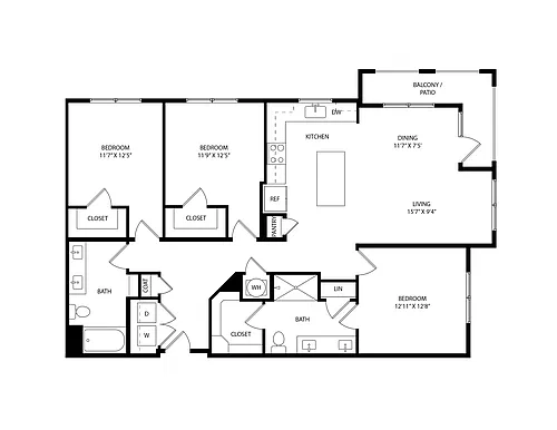 Floor plan C1