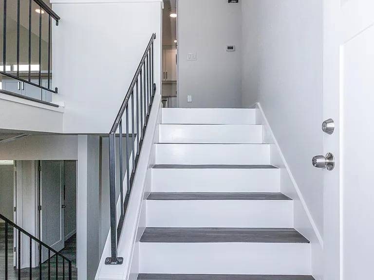 Entry to this inviting split level home.