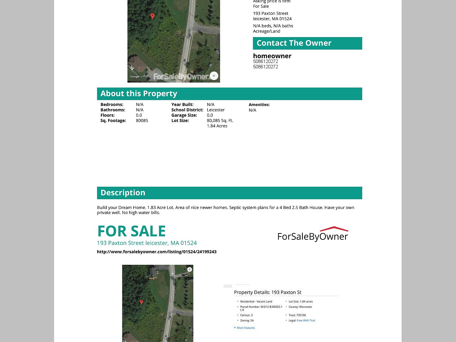 193 Paxton St, Leicester, MA 01524 Zillow