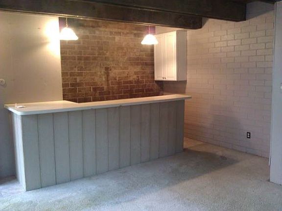 Galley style kitchen