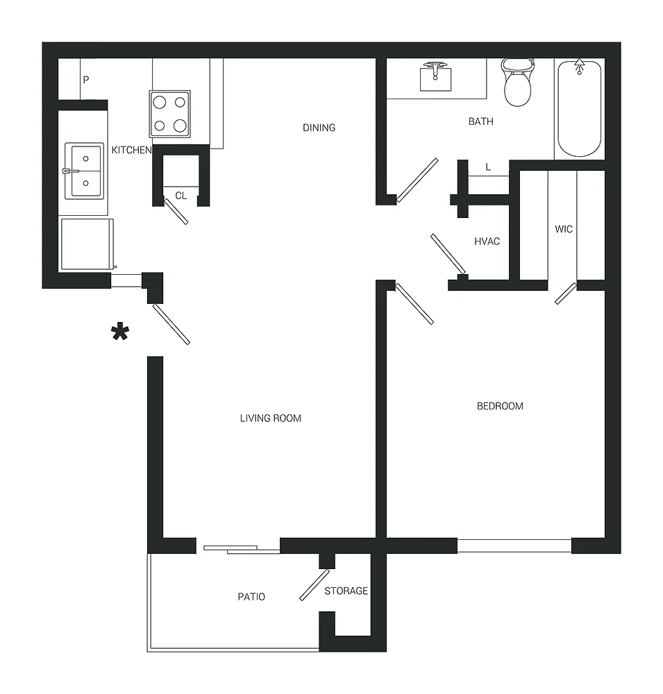 Floor plan Amelia