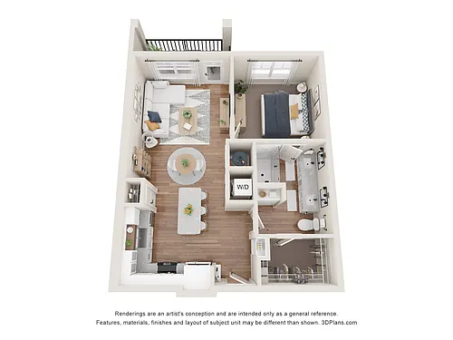 Floor plan A1 Shower